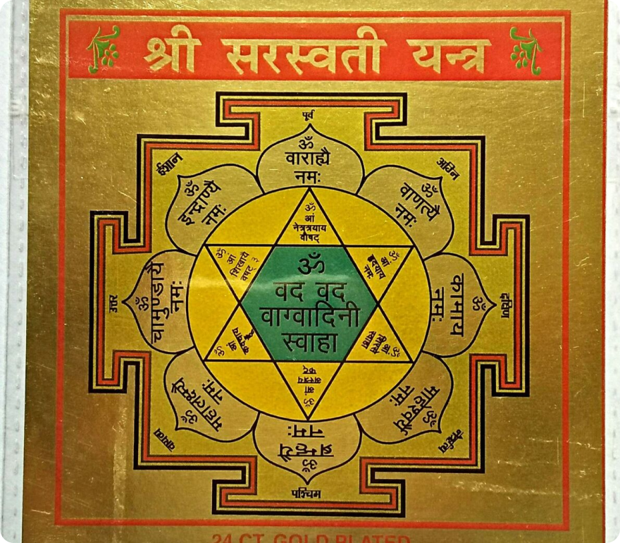 Saraswati yantra  